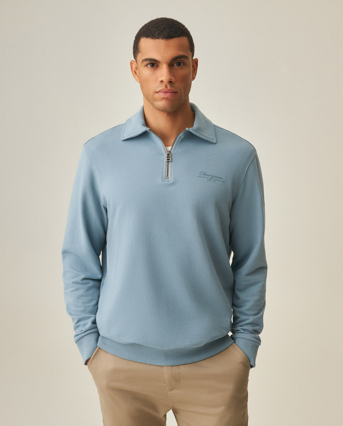 Men´s Polo Sweatshirt - Blue 63_682H004_AZU174111_3