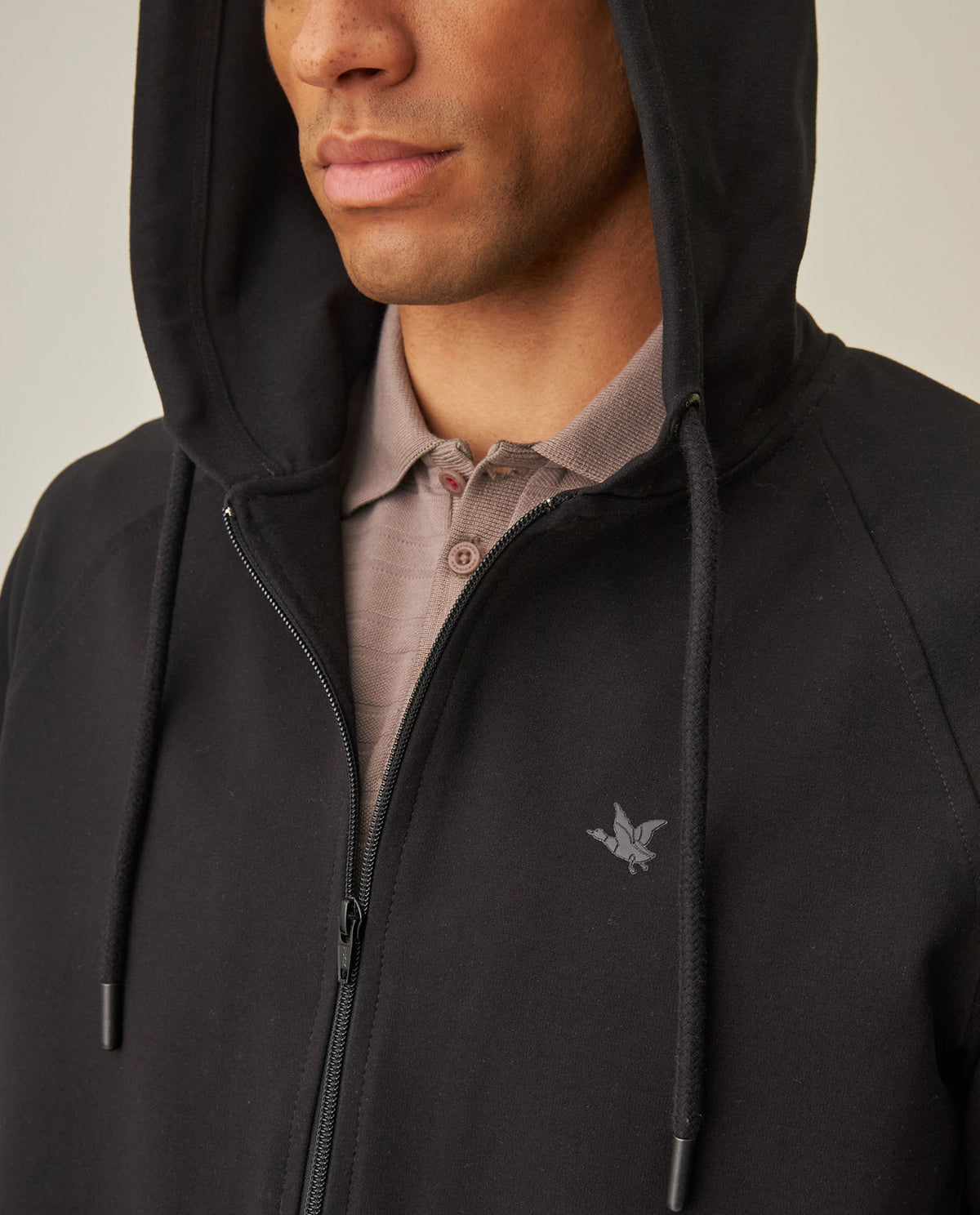 Men´s Open Hoodie - Black 63_682H005_NEG194007_5