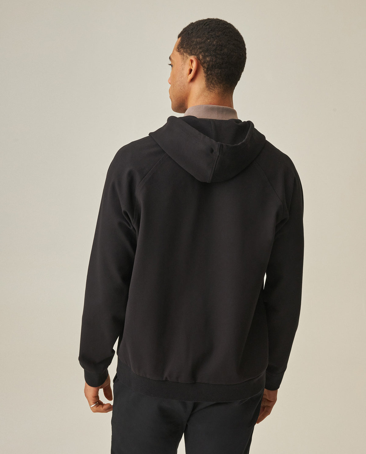 Men´s Open Hoodie - Black 63_682H005_NEG194007_6