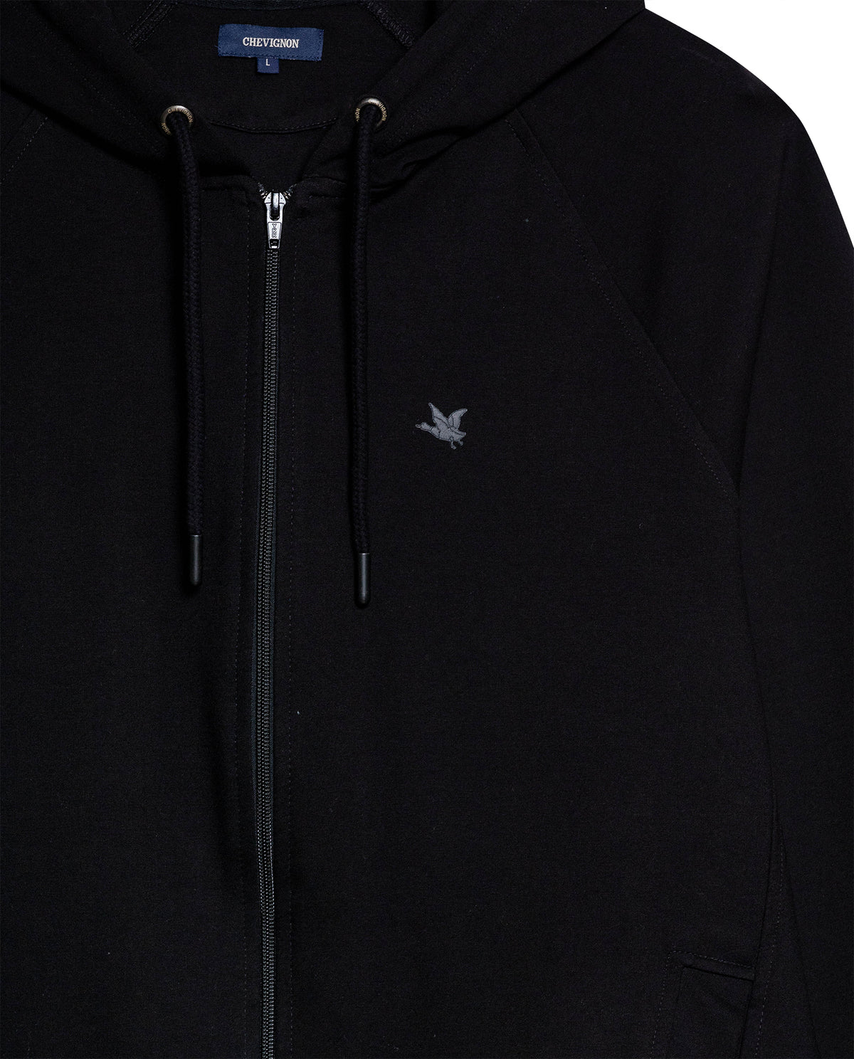 Men´s Open Hoodie - Black 63_682H005_NEG194007_8