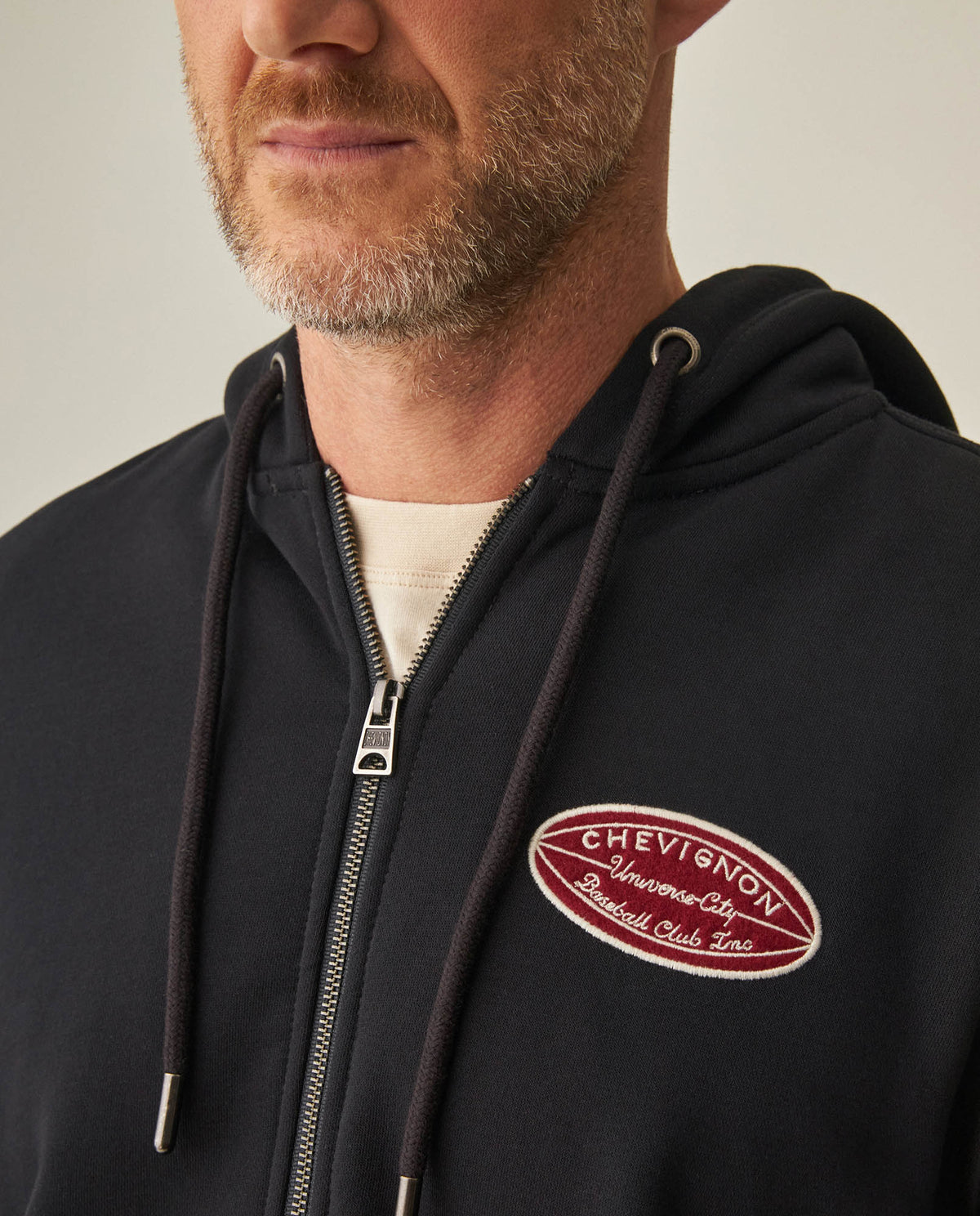 Men´s Zip-up Hoodie - Black 63_682H007_NEG194007_5