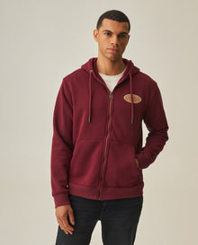 Men´s Zip-up Hoodie - Red 63_682H007_ROJ191522_0