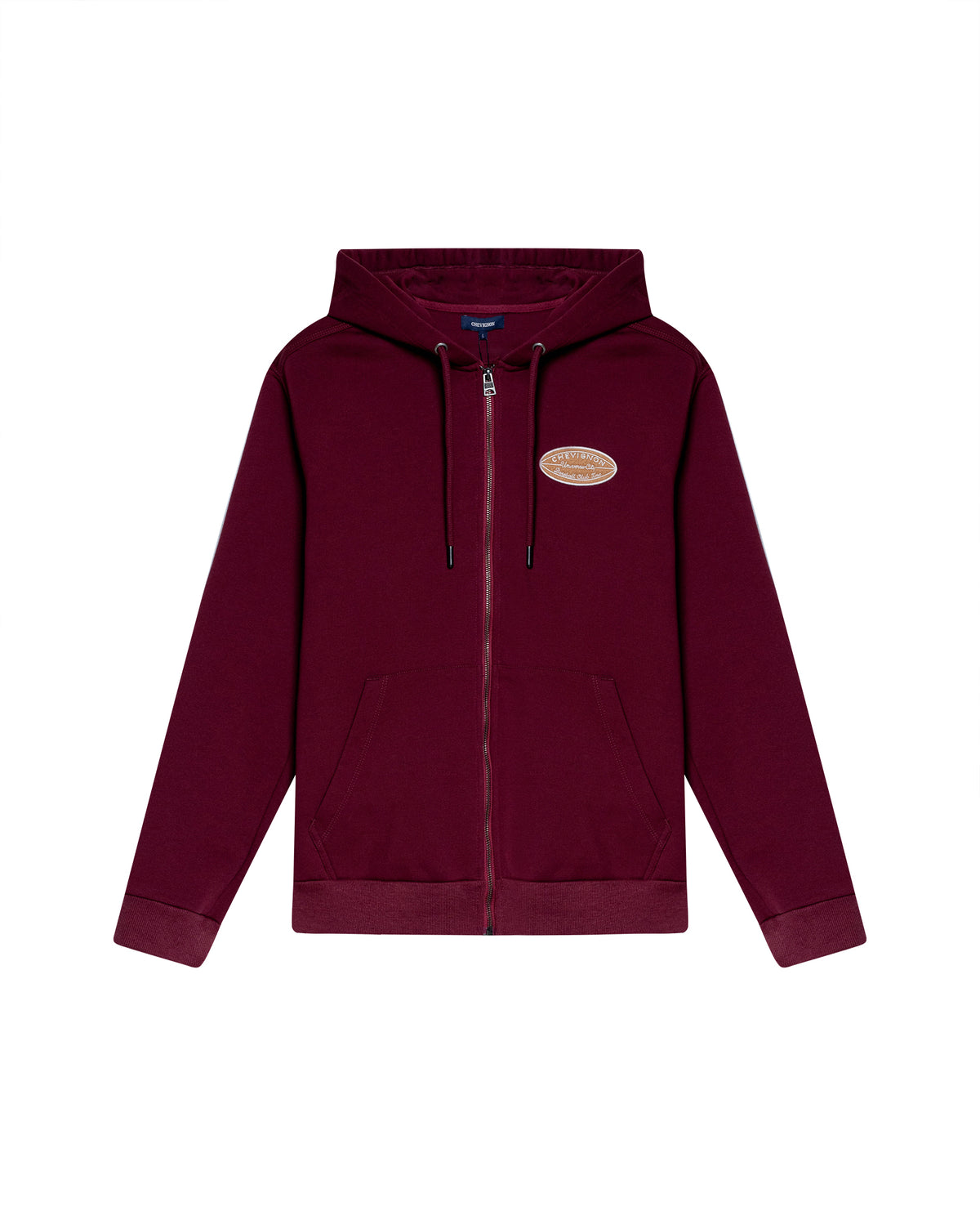 Men´s Zip-up Hoodie - Red 63_682H007_ROJ191522_4
