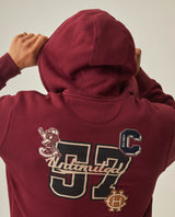 Men´s Zip-up Hoodie - Red 63_682H007_ROJ191522_6