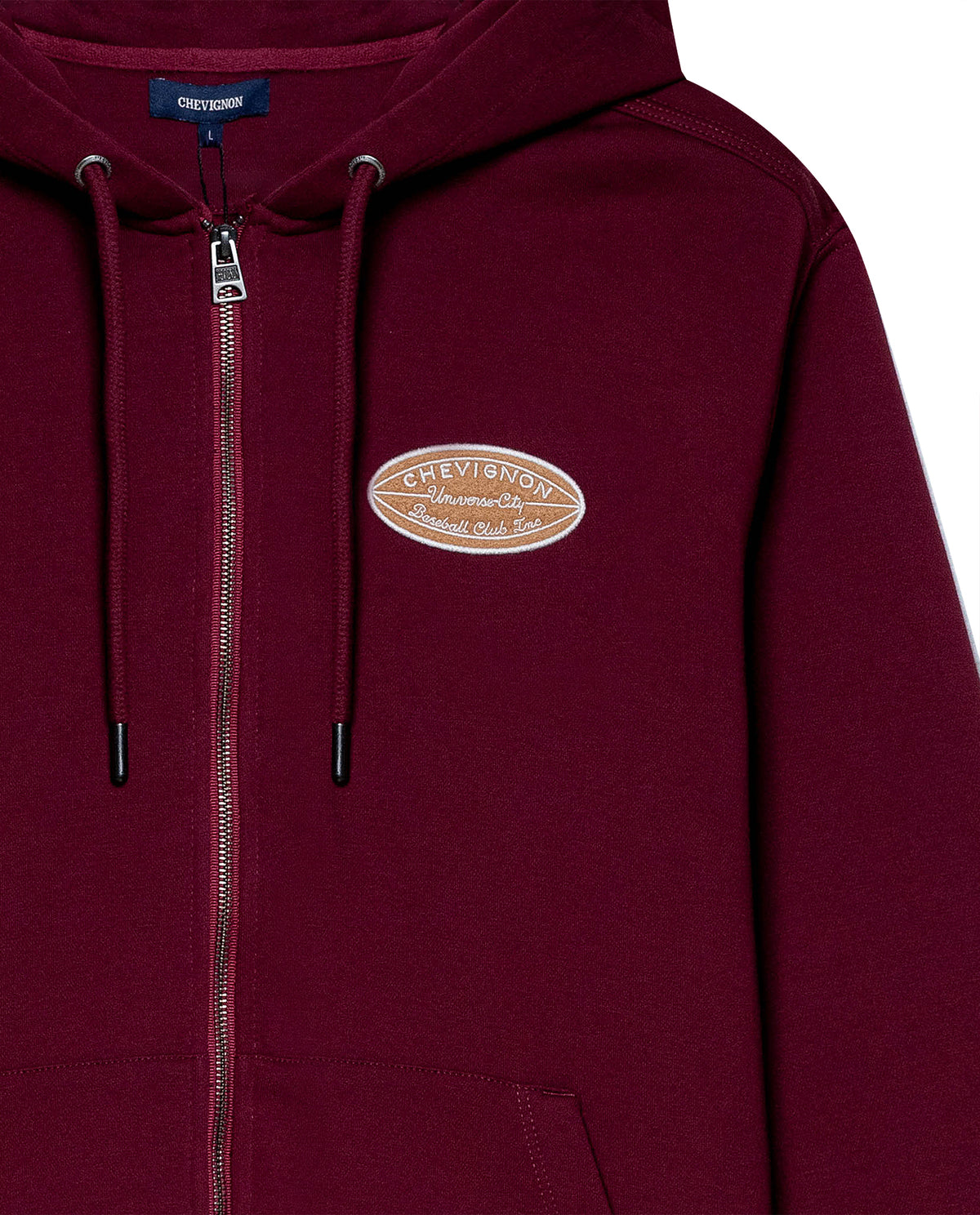 Men´s Zip-up Hoodie - Red 63_682H007_ROJ191522_8