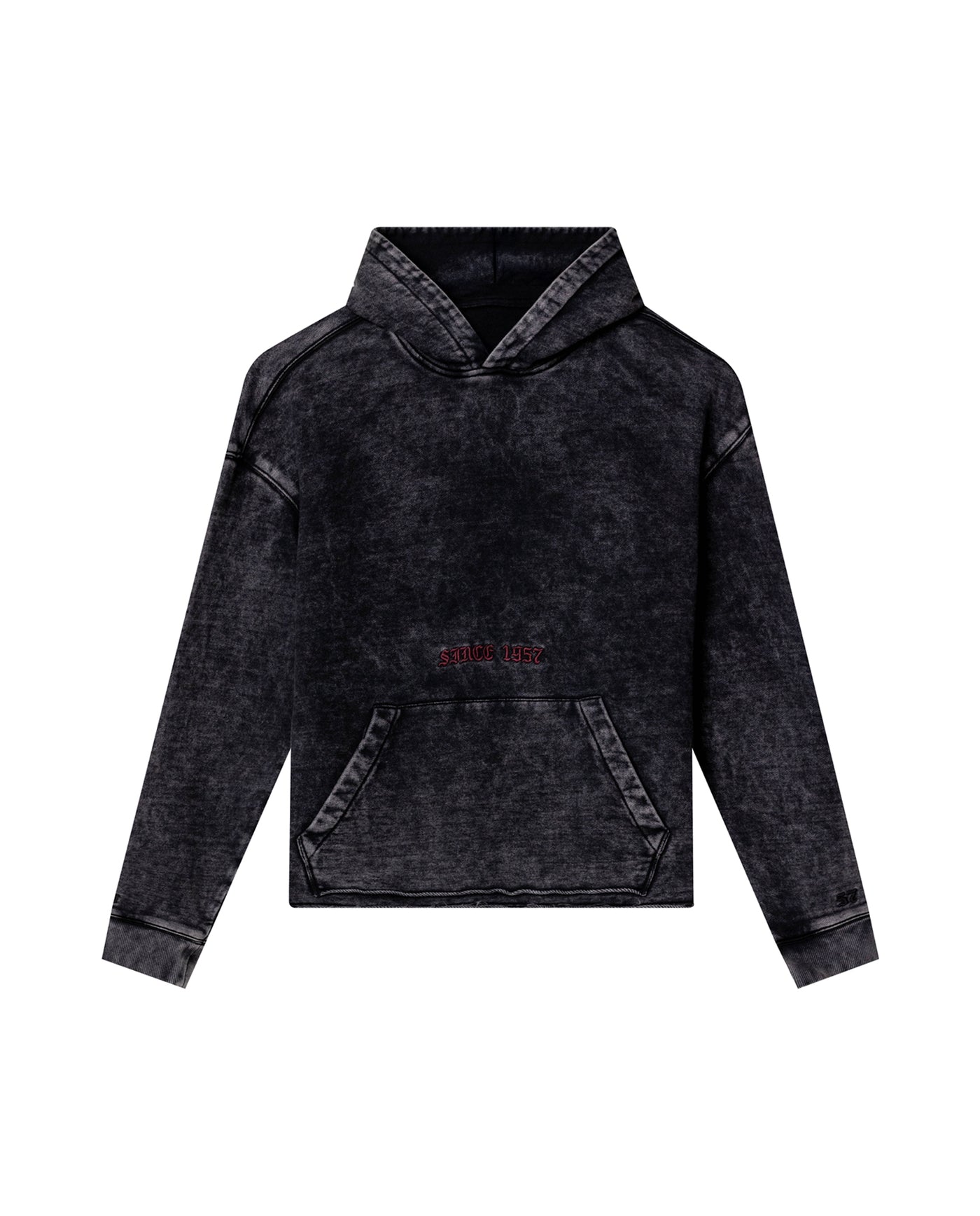 Mens Oversized Heavyweight Hoodie - Special Collection - Black 63_682H200_NEG194007_5