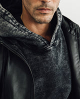 Mens Oversized Heavyweight Hoodie - Special Collection - Black 63_682H200_NEG194007_7