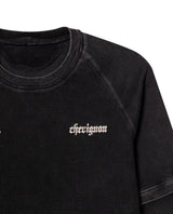 Mens Double-Layer Textured Sweatshirt - Special Collection - Black 63_682H201_NEG194007_5