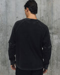 Mens Double-Layer Textured Sweatshirt - Special Collection - Black 63_682H201_NEG194007_6