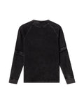 Mens Double-Layer Textured Sweatshirt - Special Collection - Black 63_682H201_NEG194007_7