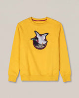 Men´s Crew Neck Sweatshirt - Yellow 63_687D450_AMA110907_3