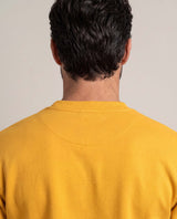 Men´s Crew Neck Sweatshirt - Yellow 63_687D450_AMA110907_7