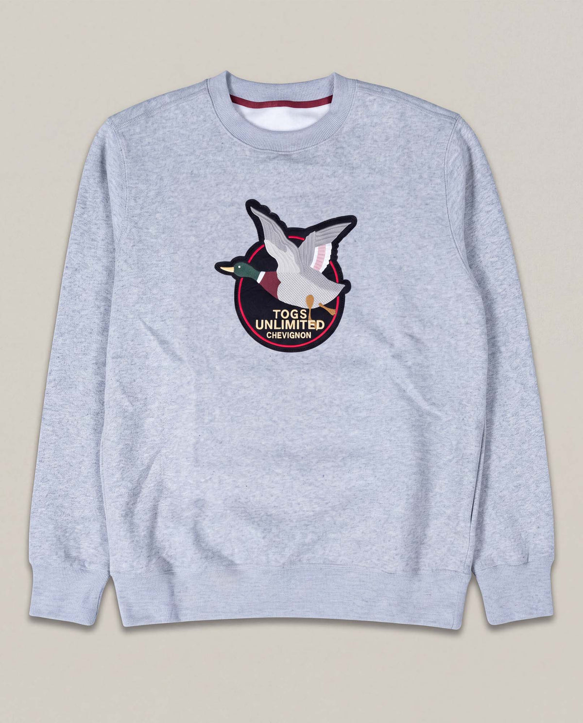 Men´s Crew Neck Sweatshirt - Gray 63_687D450_GRI145002_3