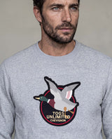 Men´s Crew Neck Sweatshirt - Gray 63_687D450_GRI145002_5