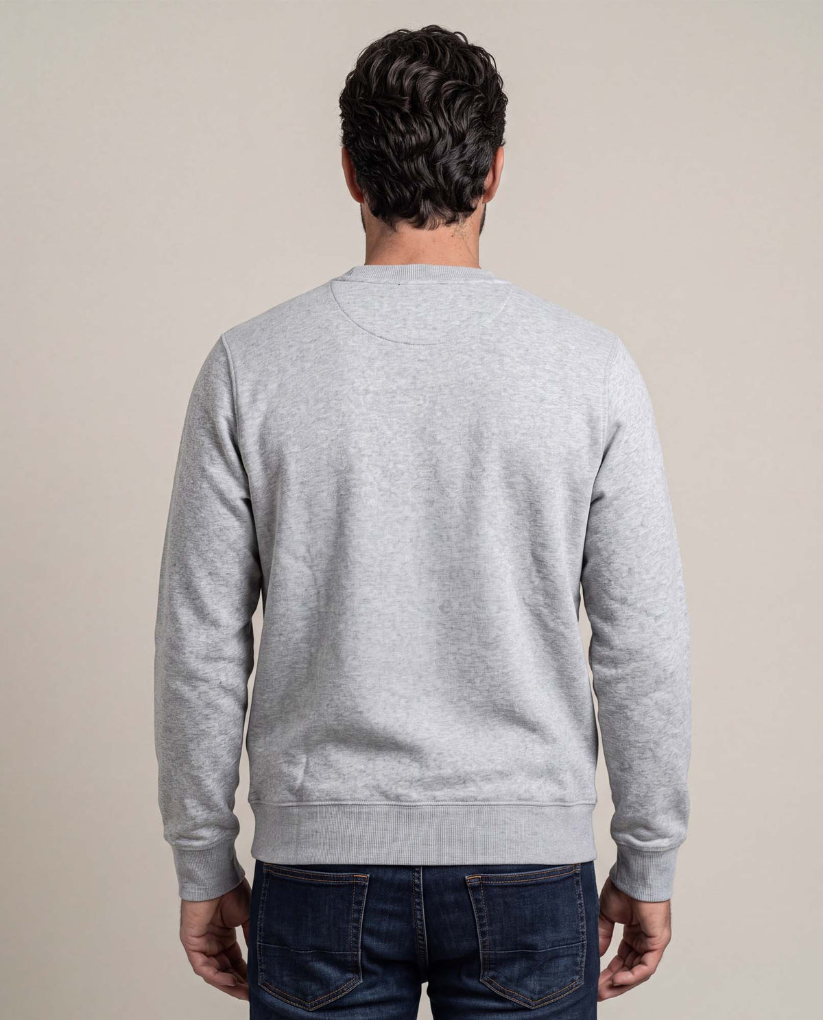Men´s Crew Neck Sweatshirt - Gray 63_687D450_GRI145002_6