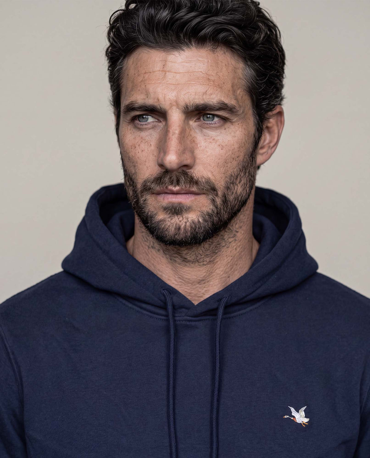 Men´s Basic Hoodie - Blue 63_687D451_AZU194050_5