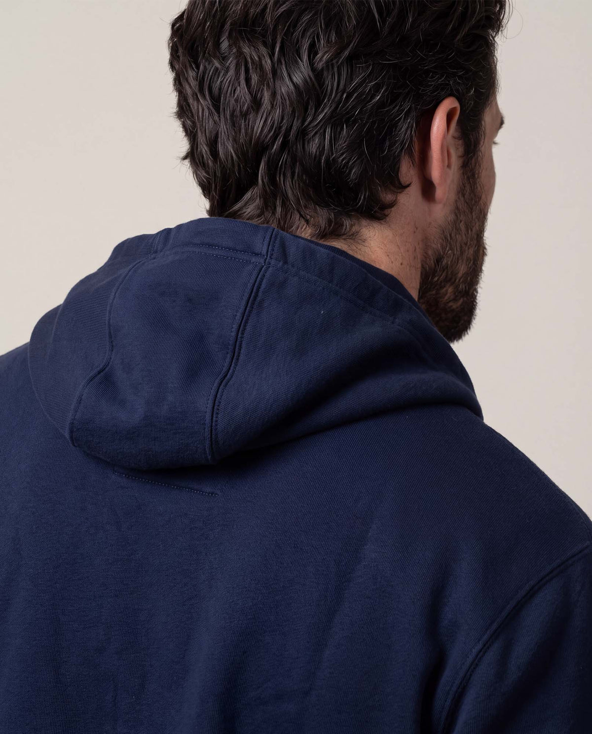 Men´s Basic Hoodie - Blue 63_687D451_AZU194050_7