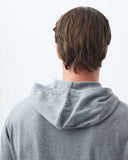 DUCK KNIT HOODIE IN GRAY