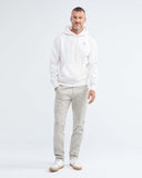 BASIC WHITE HOODIE IN WHITE