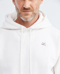 Men's France Hoodie Duck Embroidery Drawstring Cotton-Polyester - 3