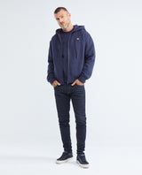 Men's France Zip Hoodie Drawstring Cotton-Polyester 687F202 - 2