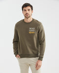 Men's Regular Fit-Sweaters - Green 687F250 - 1