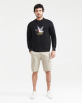 Men's Crew Neck Sweatshirt Chevignon Duck Patch in Polyester-Cotton Blend - 5