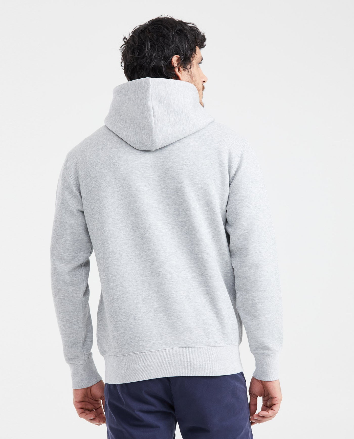 Men's Hooded Sweatshirt Color Chevignon Duck Embroidery in Cotton-Polyester Blend - 3