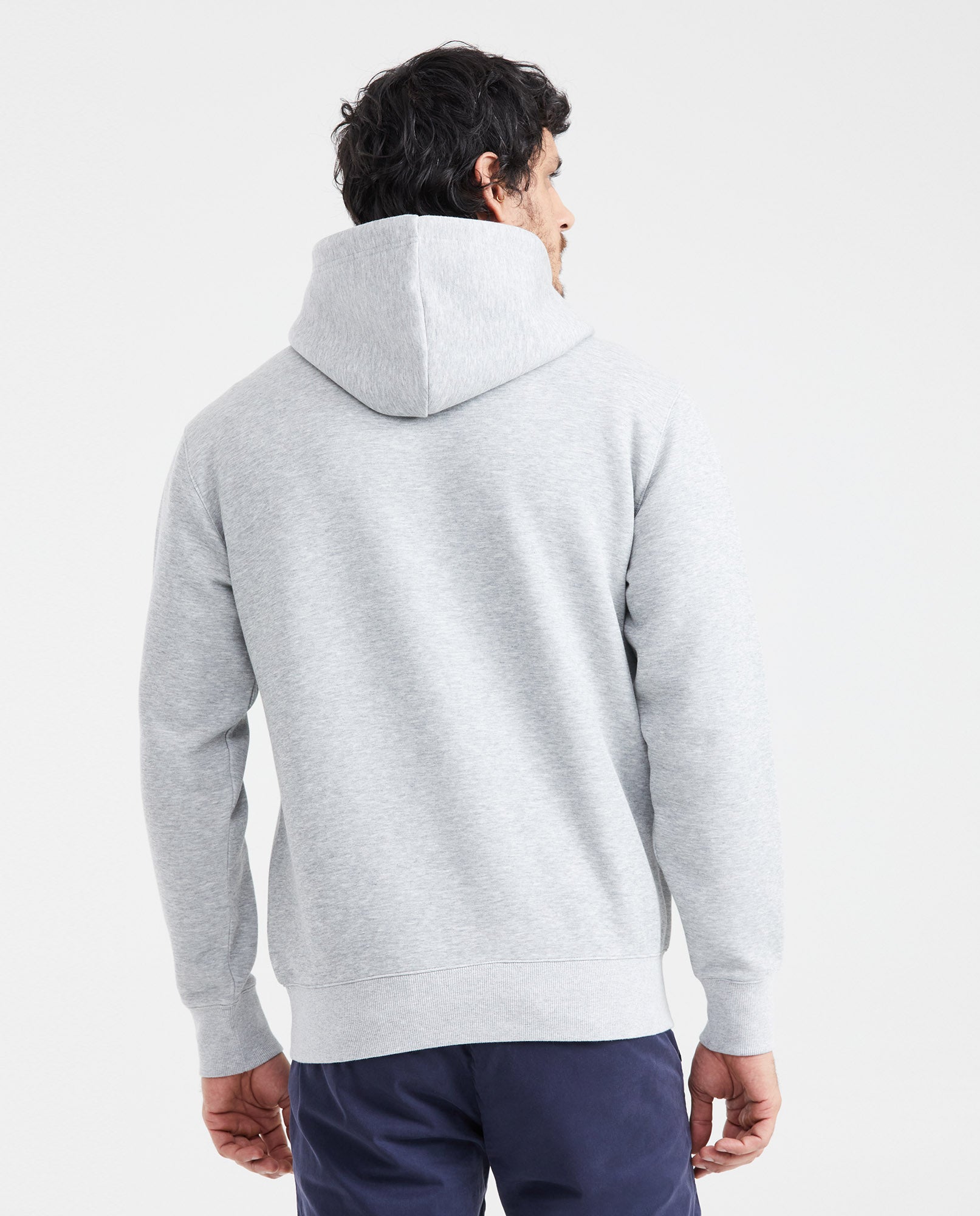 Men's Hooded Sweatshirt Color Chevignon Duck Embroidery in Cotton-Polyester Blend - 3
