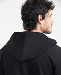 Men's Full-Zip Hooded Sweatshirt in Cotton-Polyester Blend - 4