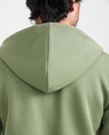 Men's Full-Zip Hooded Sweatshirt in Cotton-Polyester Blend - 5