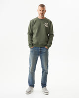 Men´s Crewneck Sweatshirt - Green 63_687G400_VER190512_4