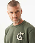 Men´s Crewneck Sweatshirt - Green 63_687G400_VER190512_5
