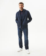 Men´s Zip-Up Hoodie - Blue 63_687G403_AZU193923_4
