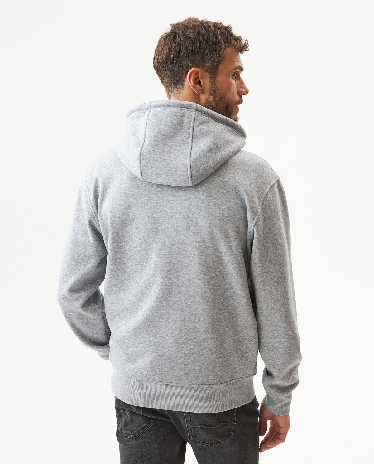 Men´s Zip-Up Hoodie - Gray 63_687G403_GRI170000_6