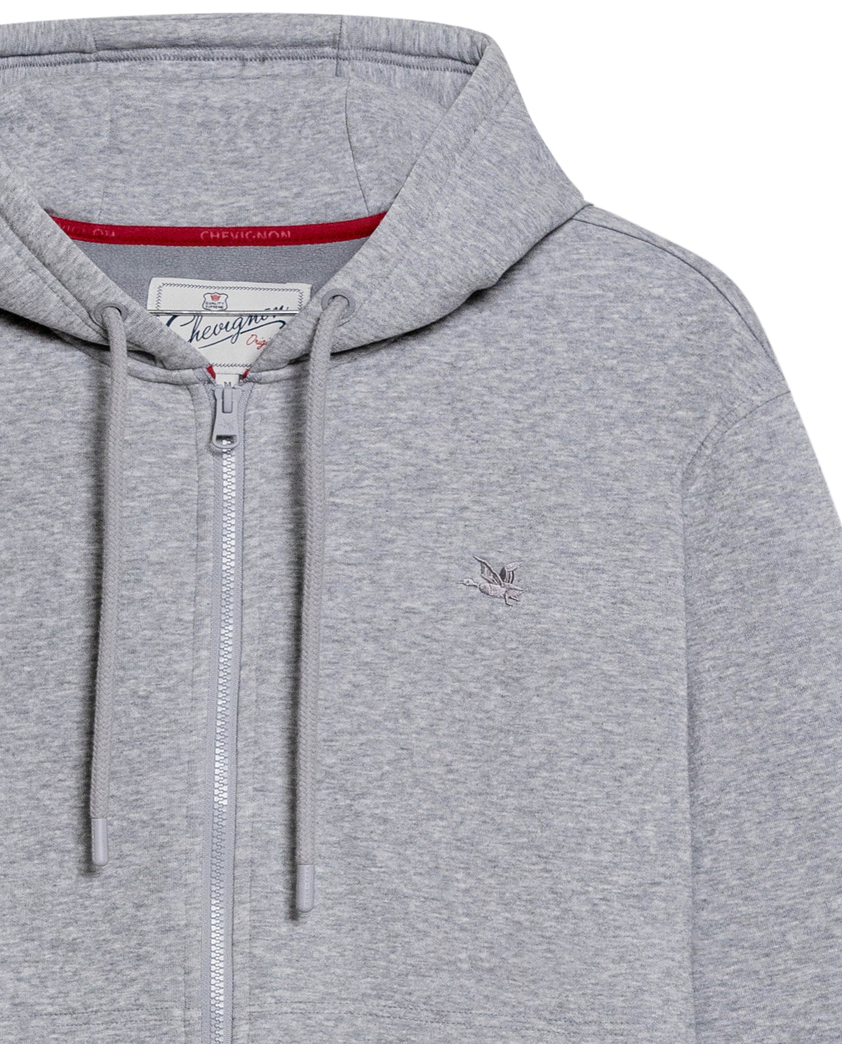 Men´s Zip-Up Hoodie - Gray 63_687G403_GRI170000_8