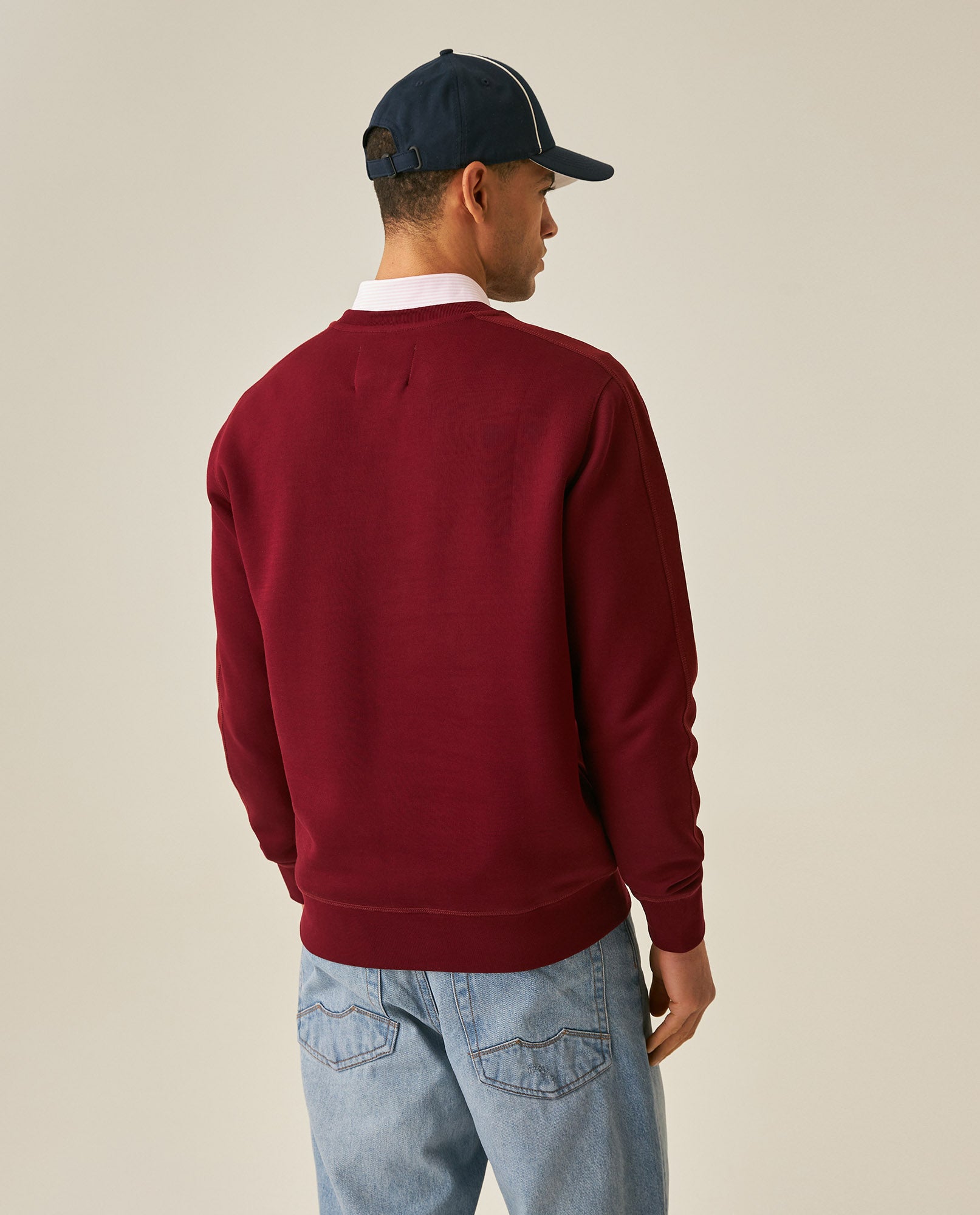 Men´s Crewneck Sweatshirt - Red 63_687H200_ROJ191725_6