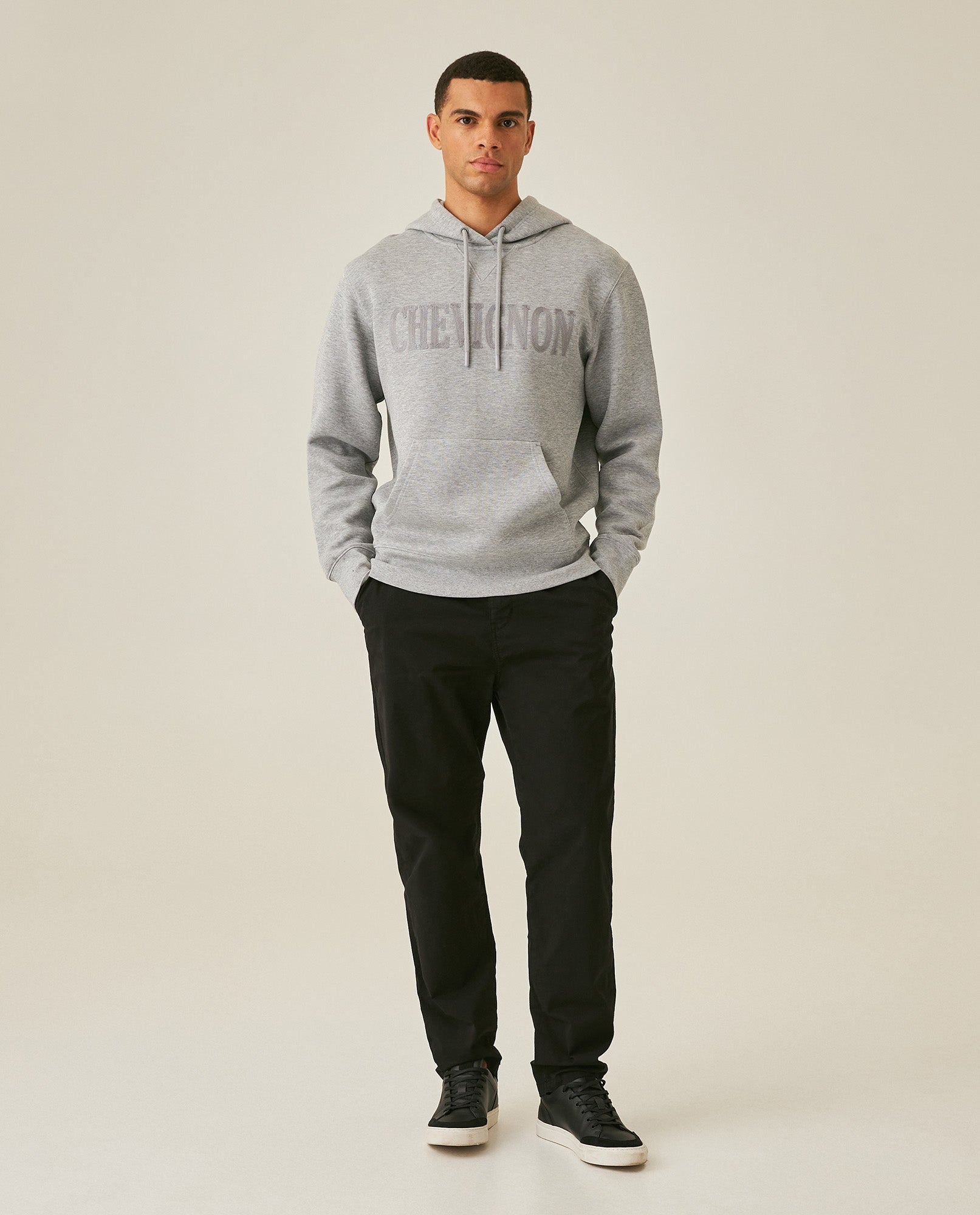 Men´s Pullover Hoodie - Gray 63_687H201_GRI185102_4