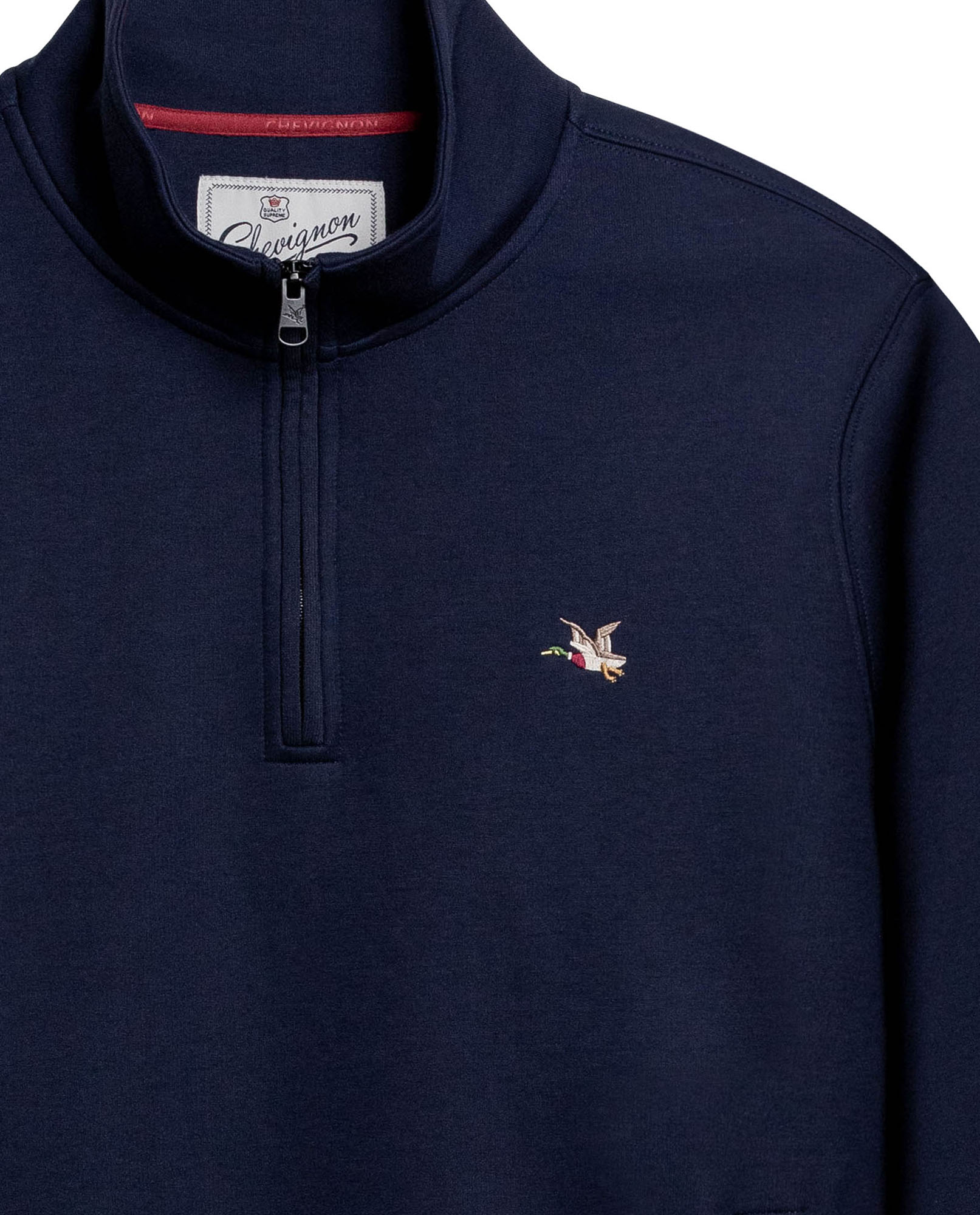 Men´s Half-Zip Pullover Sweatshirt - Blue 63_687H202_AZU194011_8
