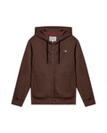 Men´s Zip Hoodie - Brown 63_687H203_CAF181321_3