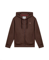 Men´s Zip Hoodie - Brown 63_687H203_CAF181321_3
