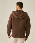 Men´s Zip Hoodie - Brown 63_687H203_CAF181321_6