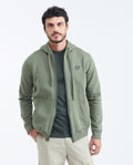 Men´s Cotton-Blend Zip Hoodie - Green 63_689F008_VER180312_0