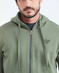 Men´s Cotton-Blend Zip Hoodie - Green 63_689F008_VER180312_4