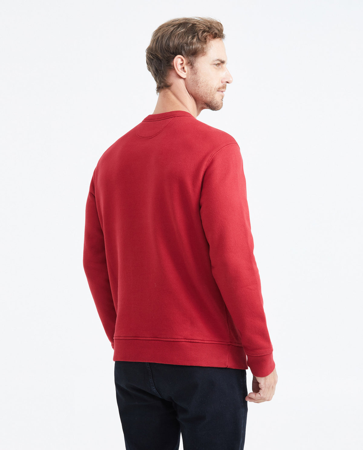 Men´s Cotton-Blend Graphic Sweatshirt - Red 63_689F011_ROJ191555_5