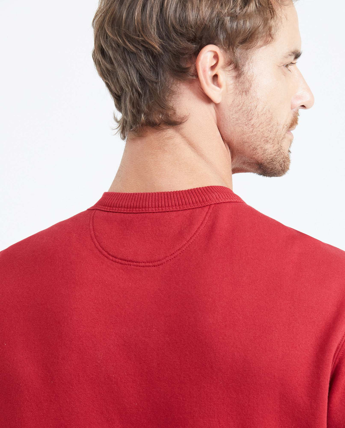 Men´s Cotton-Blend Graphic Sweatshirt - Red 63_689F011_ROJ191555_6