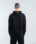 Men's Racing Closed Hoodie Raglan Sleeves Kangaroo Pocket F1 Label Cotton-Polyester - 4