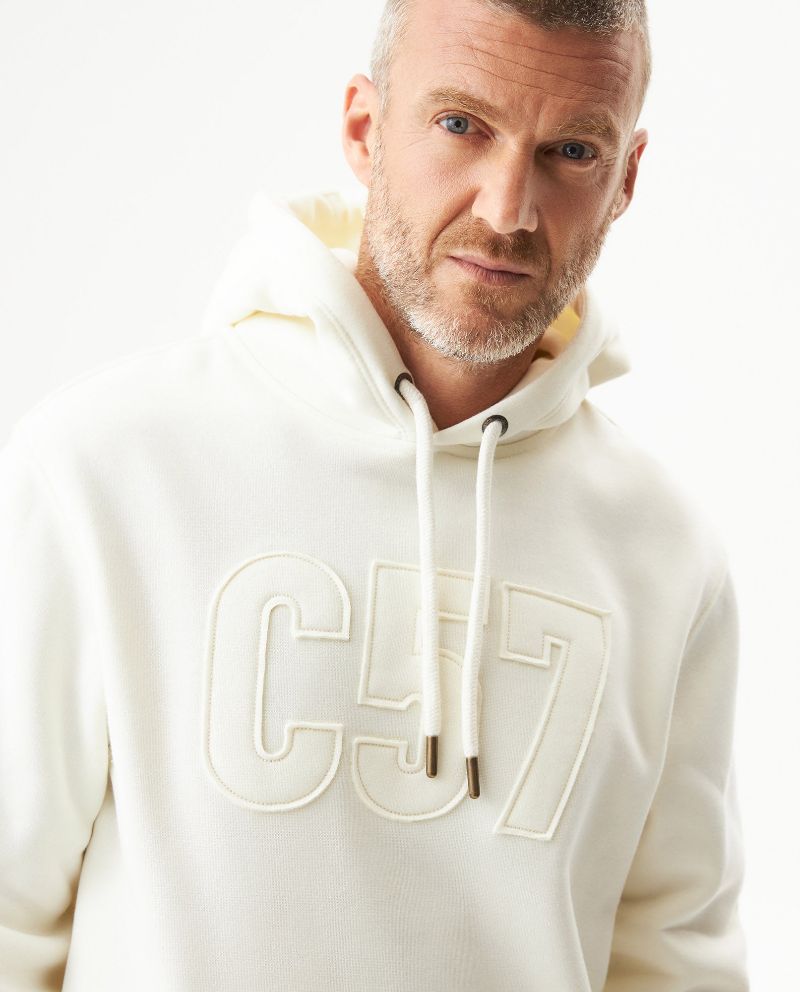 Men's C57 Graphic Hoodie in Polyester, Tidemark - 4