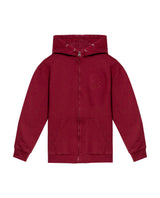 Men's Open Hoodie in Cotton Stretch Blend, Evening - 1