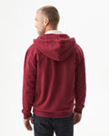 Men's Open Hoodie in Cotton Stretch Blend, Evening - 5